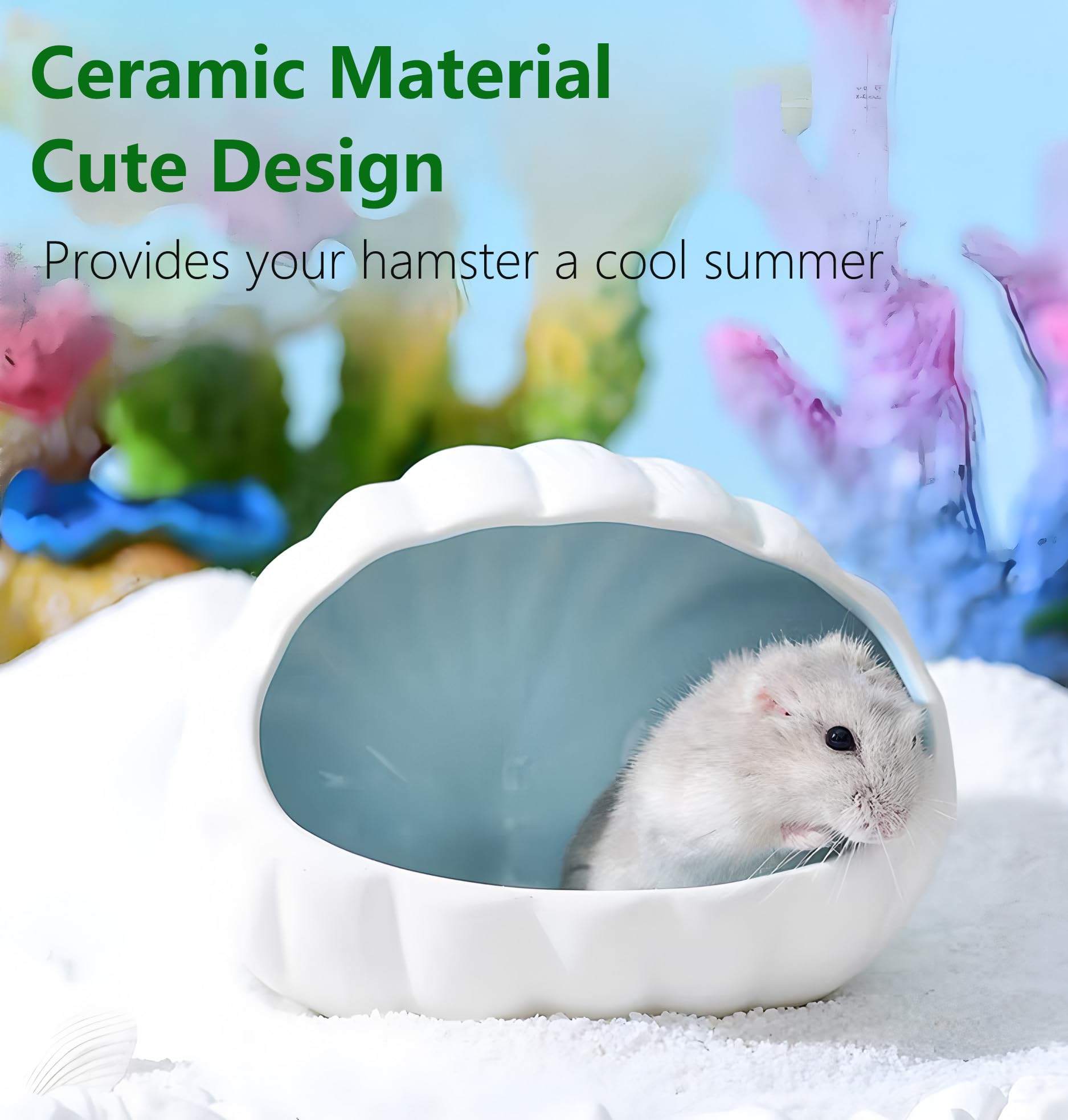SpringSmart Mermaid Figurine – charming focal piece sparks imagination in your aquarium.