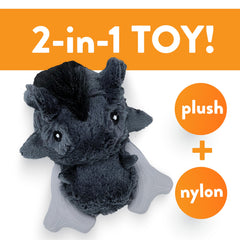 Spunky Pup Knucklehead close-up of dental texture for varied chewing sensations