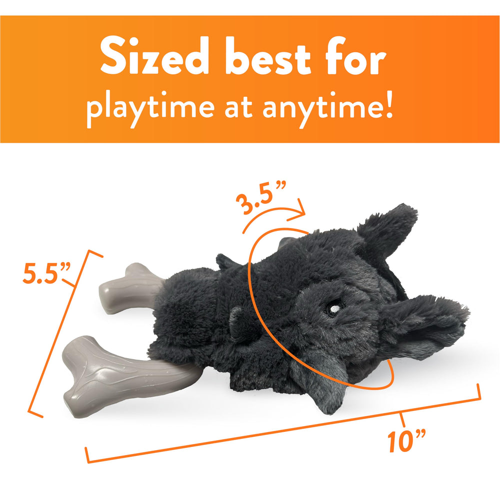 Spunky Pup Knucklehead squeaker toy fun shape and durable construction for busy dogs