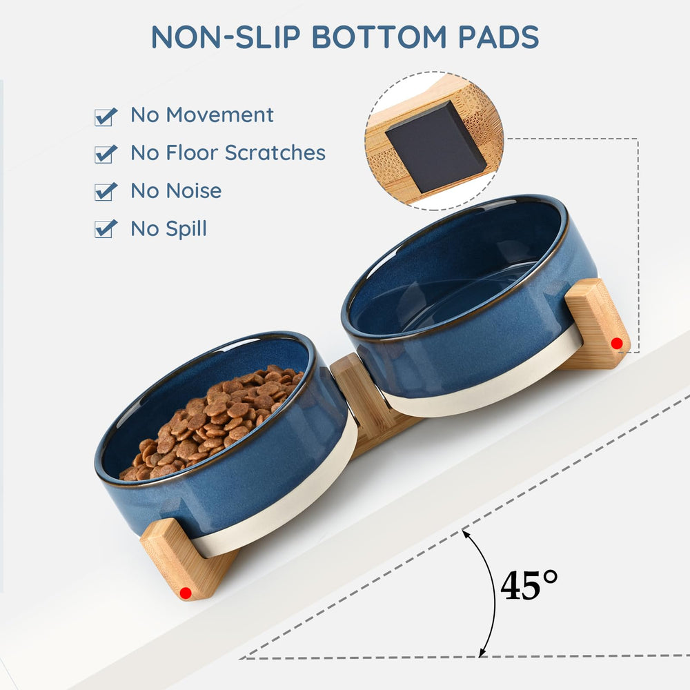 SPUNKYJUNKY anti-slip base keeps bowls steady