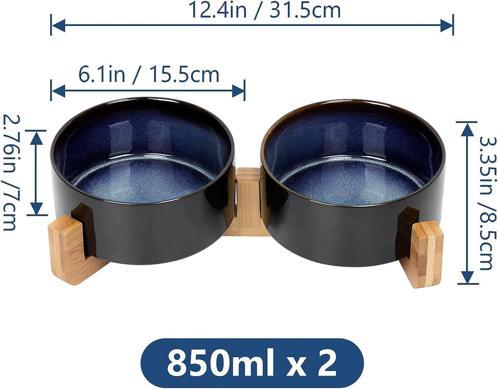 SPUNKYJUNKY starry blue bowls image emphasizing stylish modern look