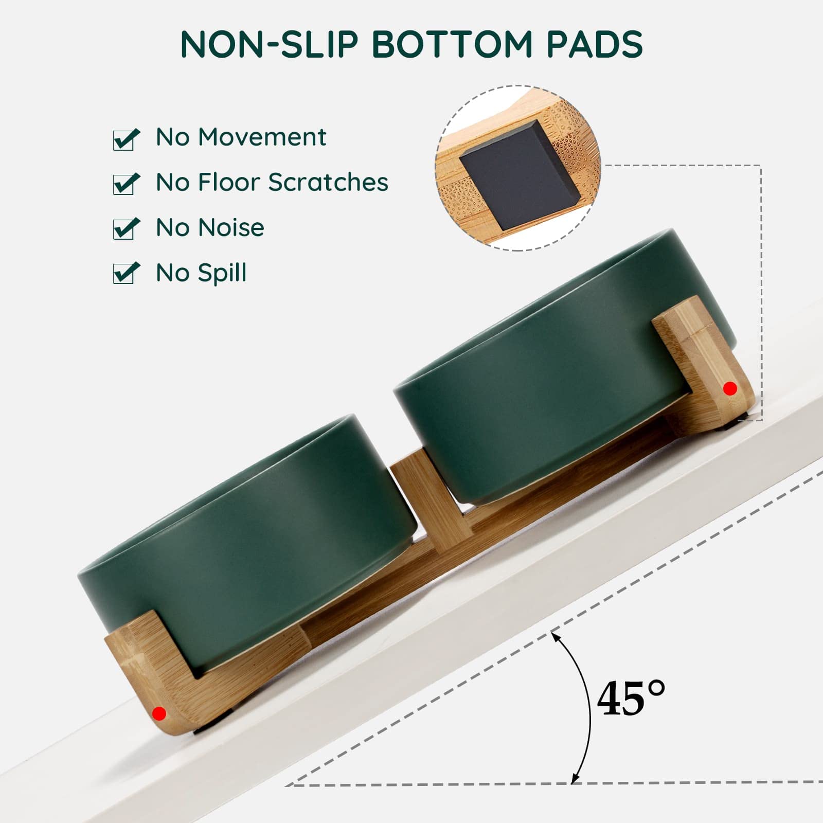SPUNKYJUNKY elevated design supports comfortable mealtime posture.