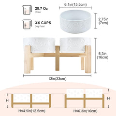 SPUNKYJUNKY ceramic bowls 28.7 oz capacity keep meals steady and fresh.