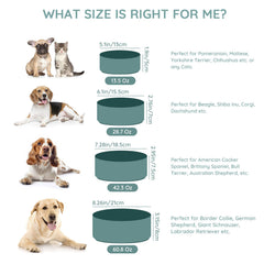 SPUNKYJUNKY dog bowl anti-tip weighted feature reduces spills.