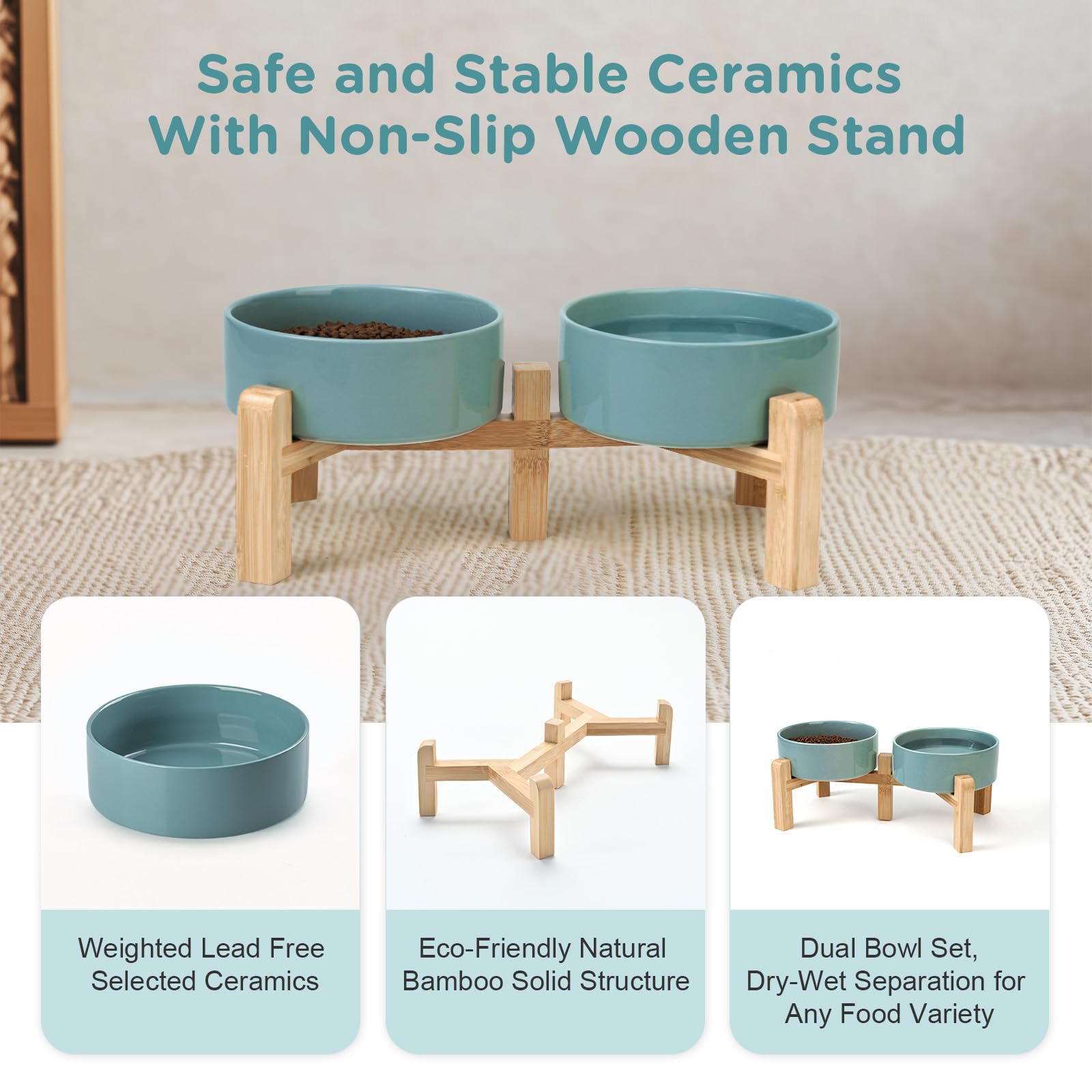 SPUNKYJUNKY adjustable stand with two height settings for meals