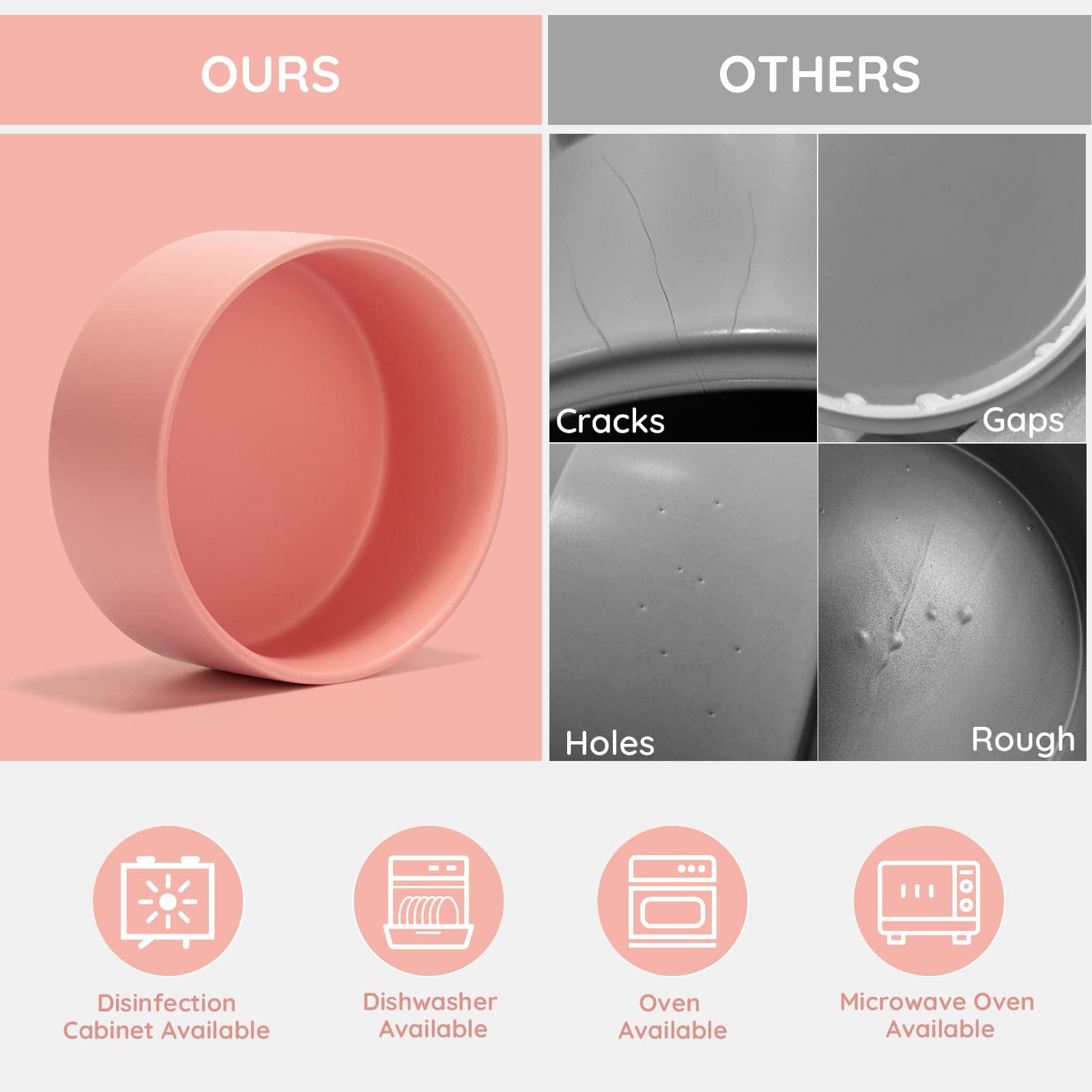 SPUNKYJUNKY lead-free ceramic ensures safe feeding