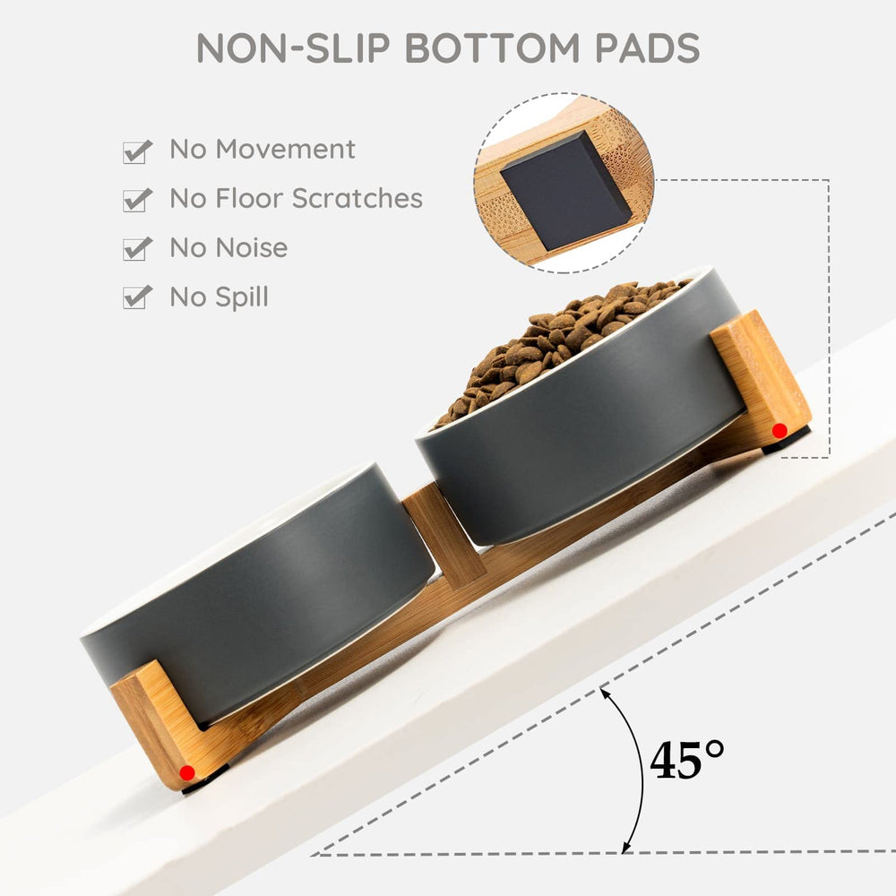 SPUNKYJUNKY non-slip base keeps bowls steady during enthusiastic meals.