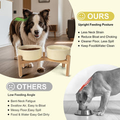 SPUNKYJUNKY stable, non-slip bowls reduce spills during mealtime