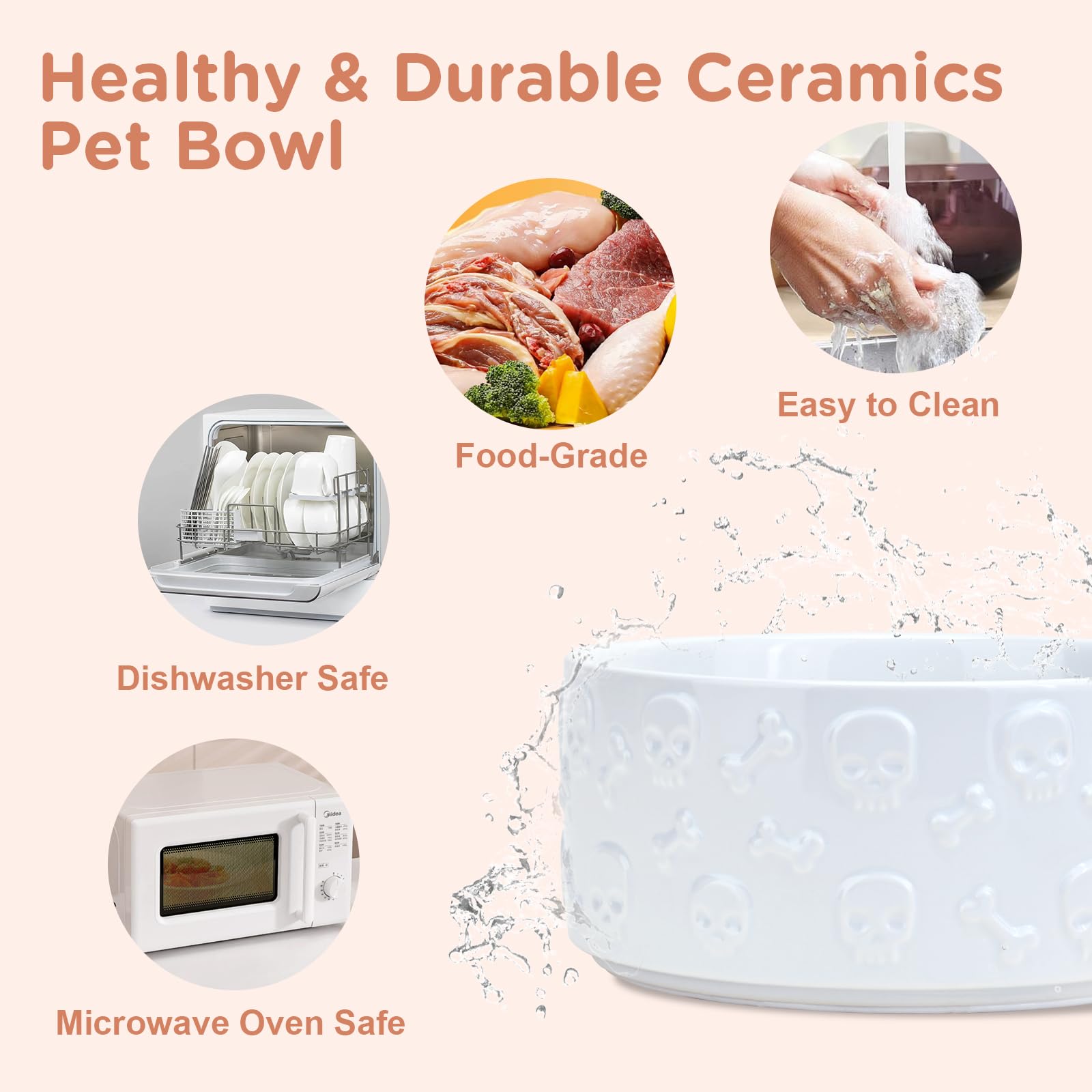 SPUNKYJUNKY stable stand with silicone pads reduces slips during meal time