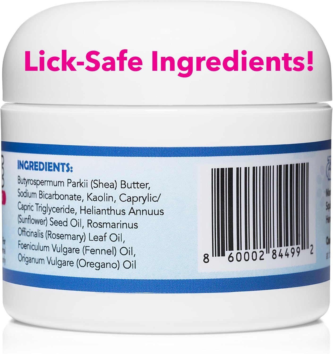 Squishface Toe Paste application on dog paws demonstrating gentle paw balm use