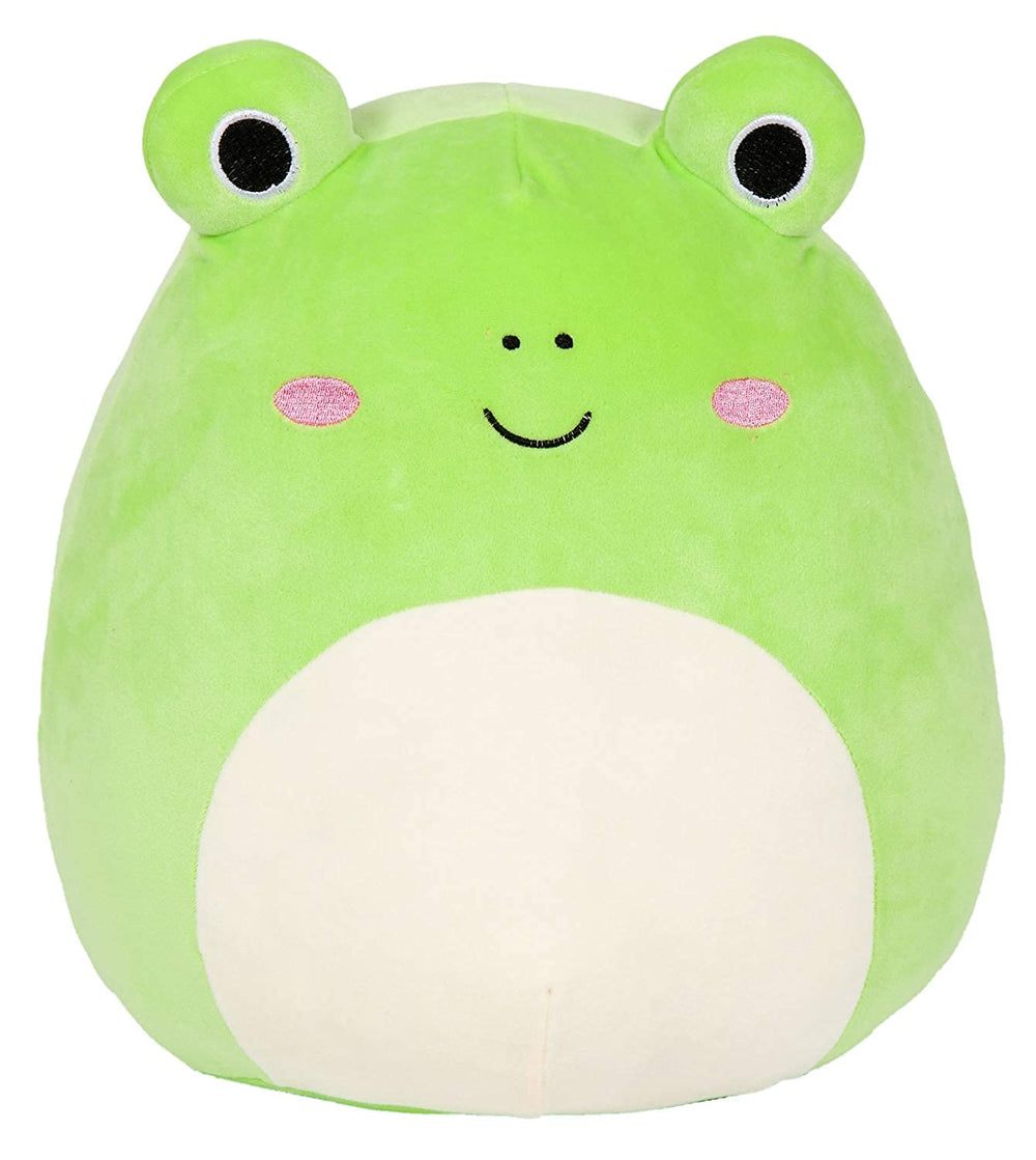 Squishmallows Wendy Frog plush, 7.5-inch front view, ultra-soft cuddle buddy