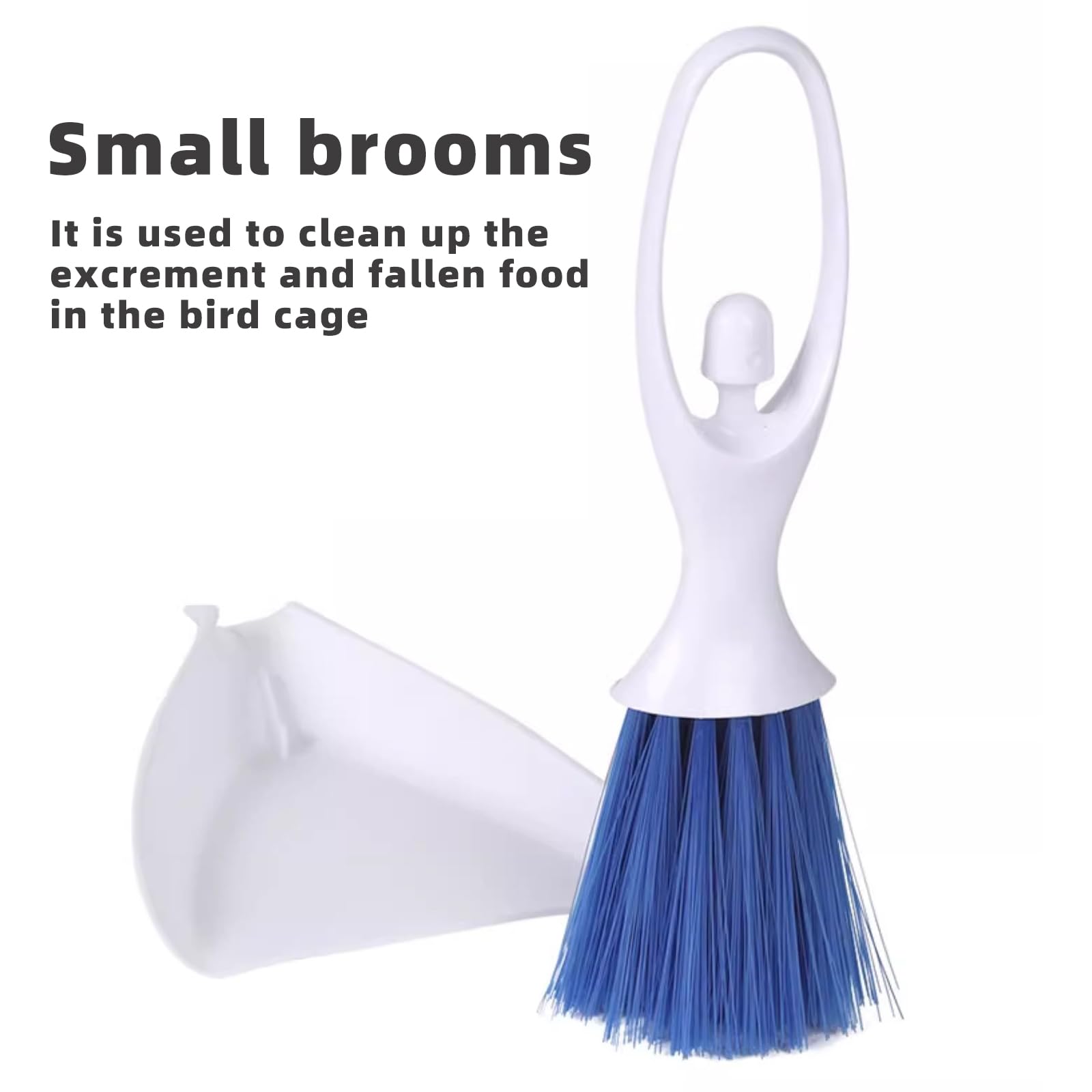 SQUSIMEI cage-cleaner storage-hole keeps tools organized and ready to grab.