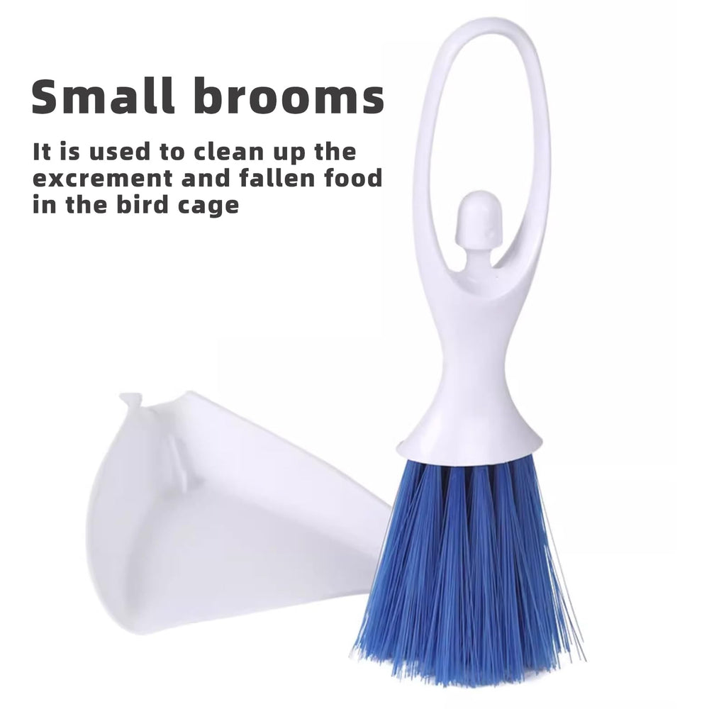 SQUSIMEI cage-cleaner storage-hole keeps tools organized and ready to grab.