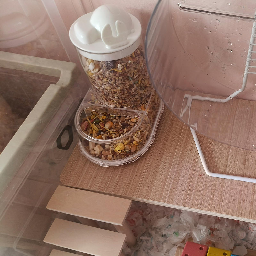 SQUSIMEI food-grade PP construction ensures pet-safe daily use.