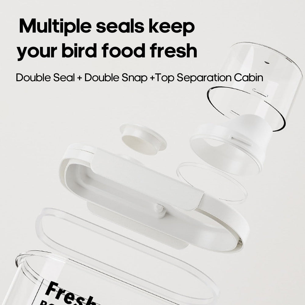 SQUSIMEI measuring cup dispenser feature aids portion control.