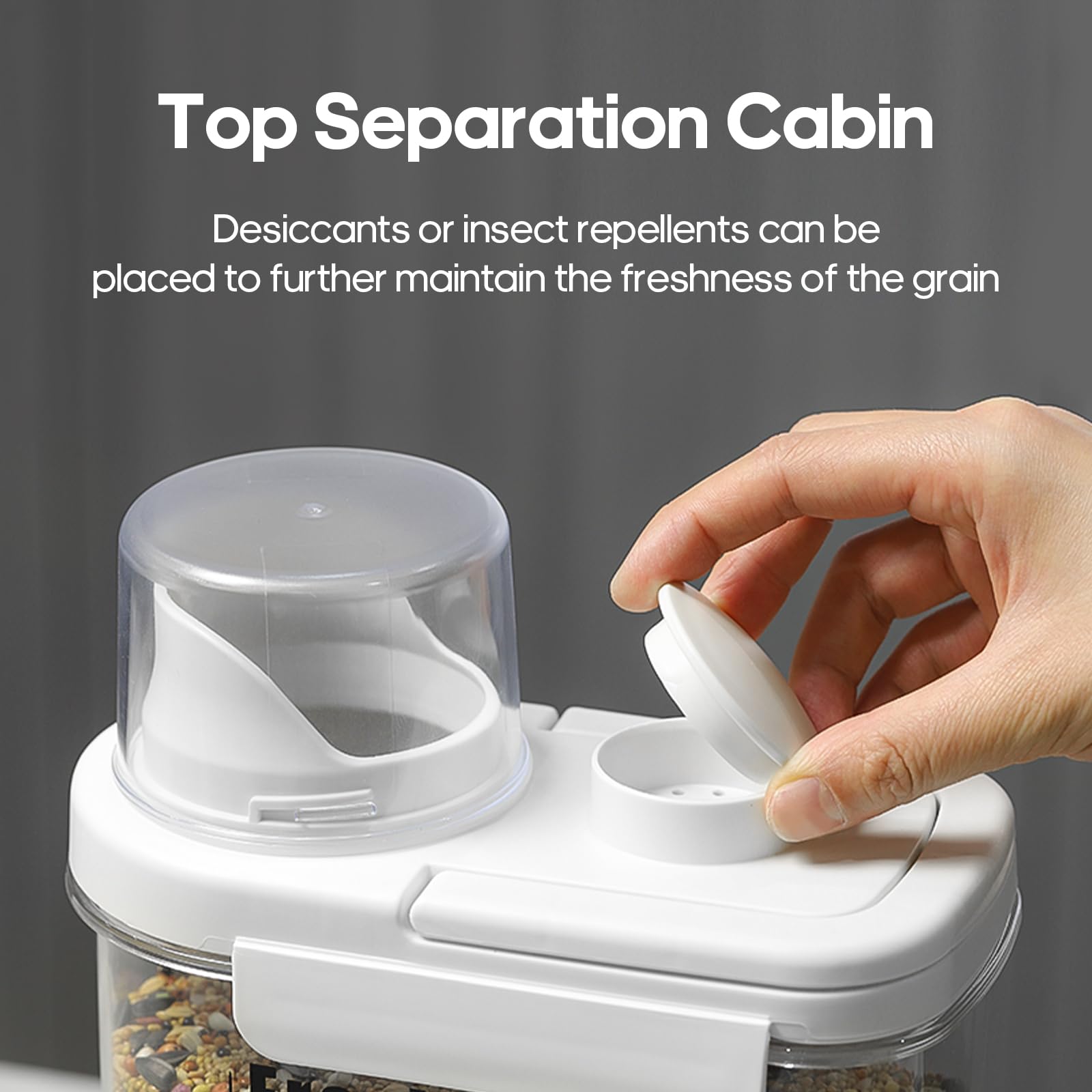 SQUSIMEI space-saving design fits tight countertops and cabinets.