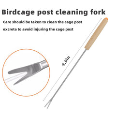 SQUSIMEI stainless-steel-wire-brush removes stubborn residue while staying durable.