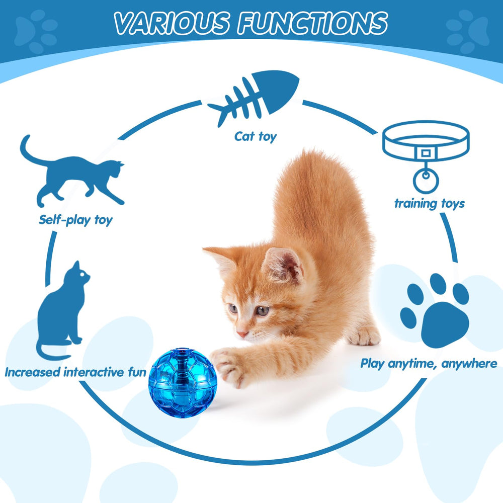 Sratte cat-ball-dark-environment-play keeps cats engaged in low-light rooms.