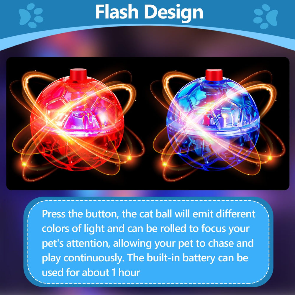 Sratte pocket-size LED pet ball, portable entertainment on the go.