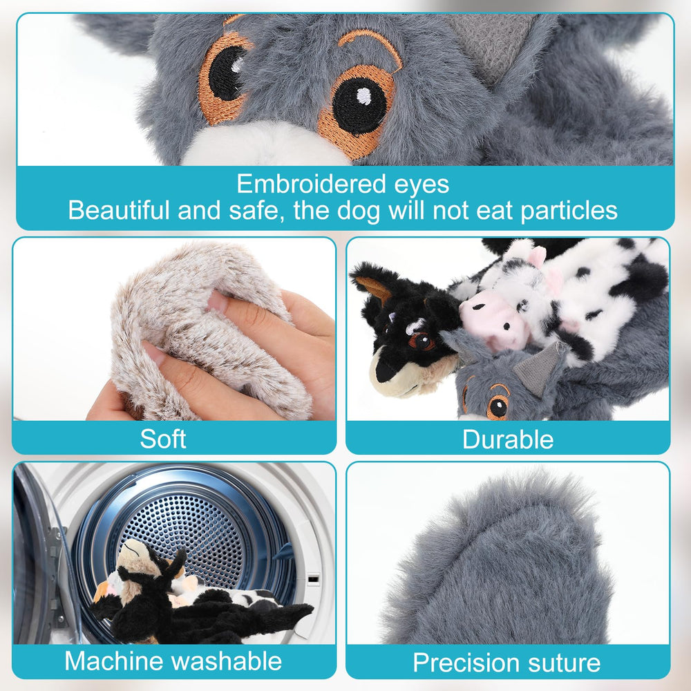 Sratte penguin squeaky toy for engaging fetch and teething fun