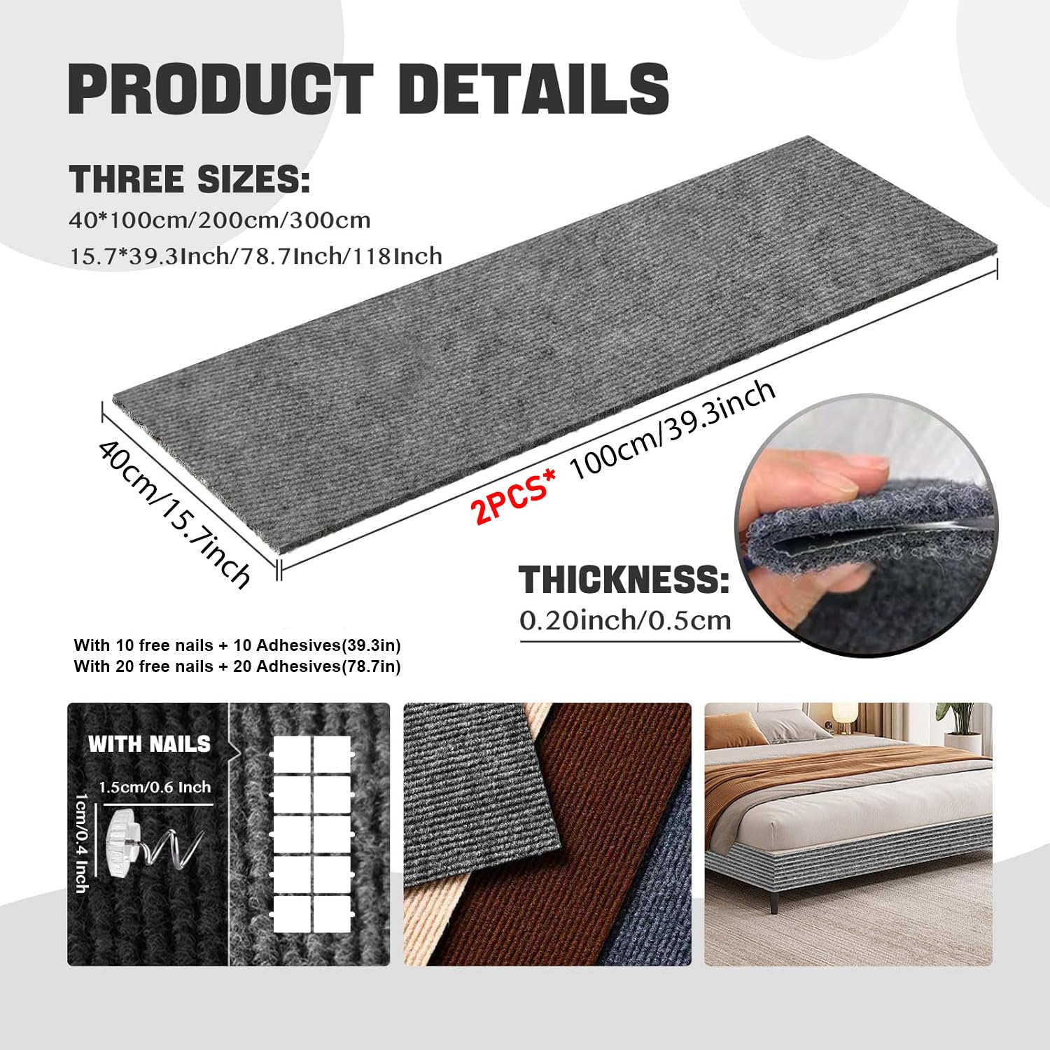 SREBAY adhesive-back protector sticks quickly to sofa surfaces for easy reuse