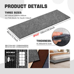 SREBAY adhesive-back protector sticks quickly to sofa surfaces for easy reuse