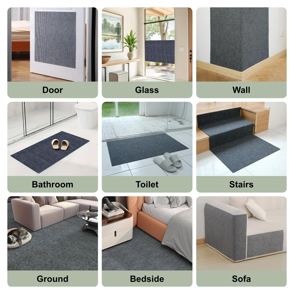 Srebay corte-a-medida-rascado-gato: ajuste perfecto para cualquier mueble.