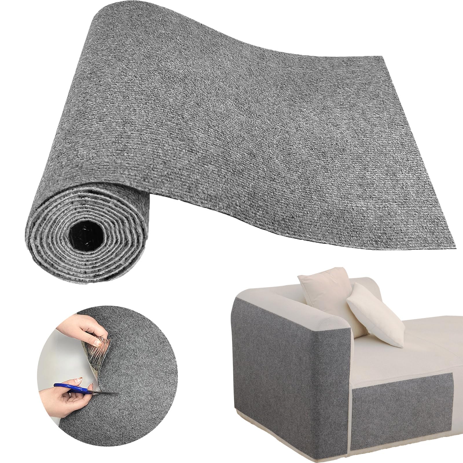 Srebay protector-sofa rasguños-gato: evita daños y es fácil de instalar.