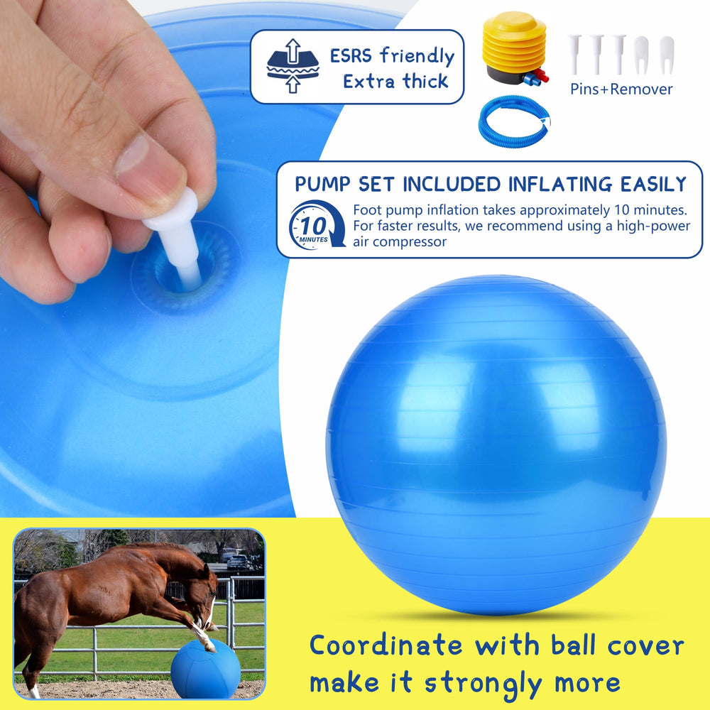 Srotek Herding Ball close-fit handle and secure zipper aids easier fetch.