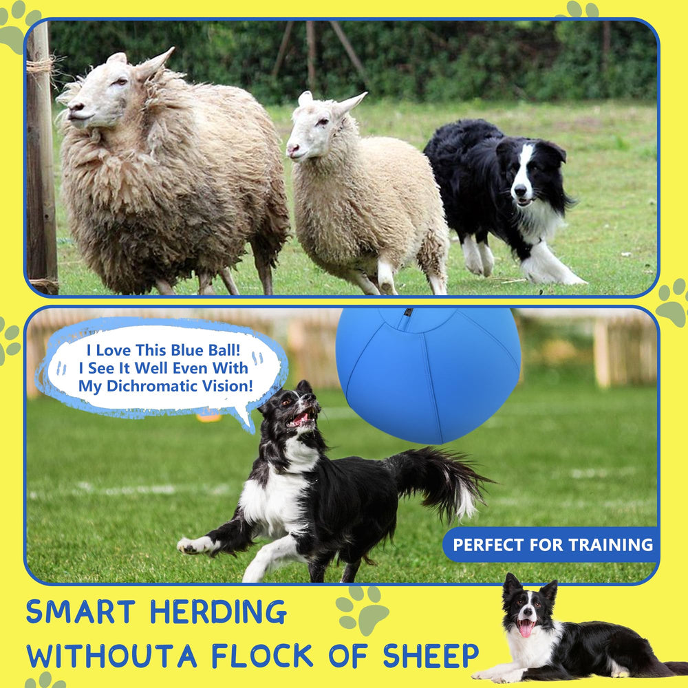 Srotek Herding Ball durable-outer-cover supports safe, vigorous play sessions.
