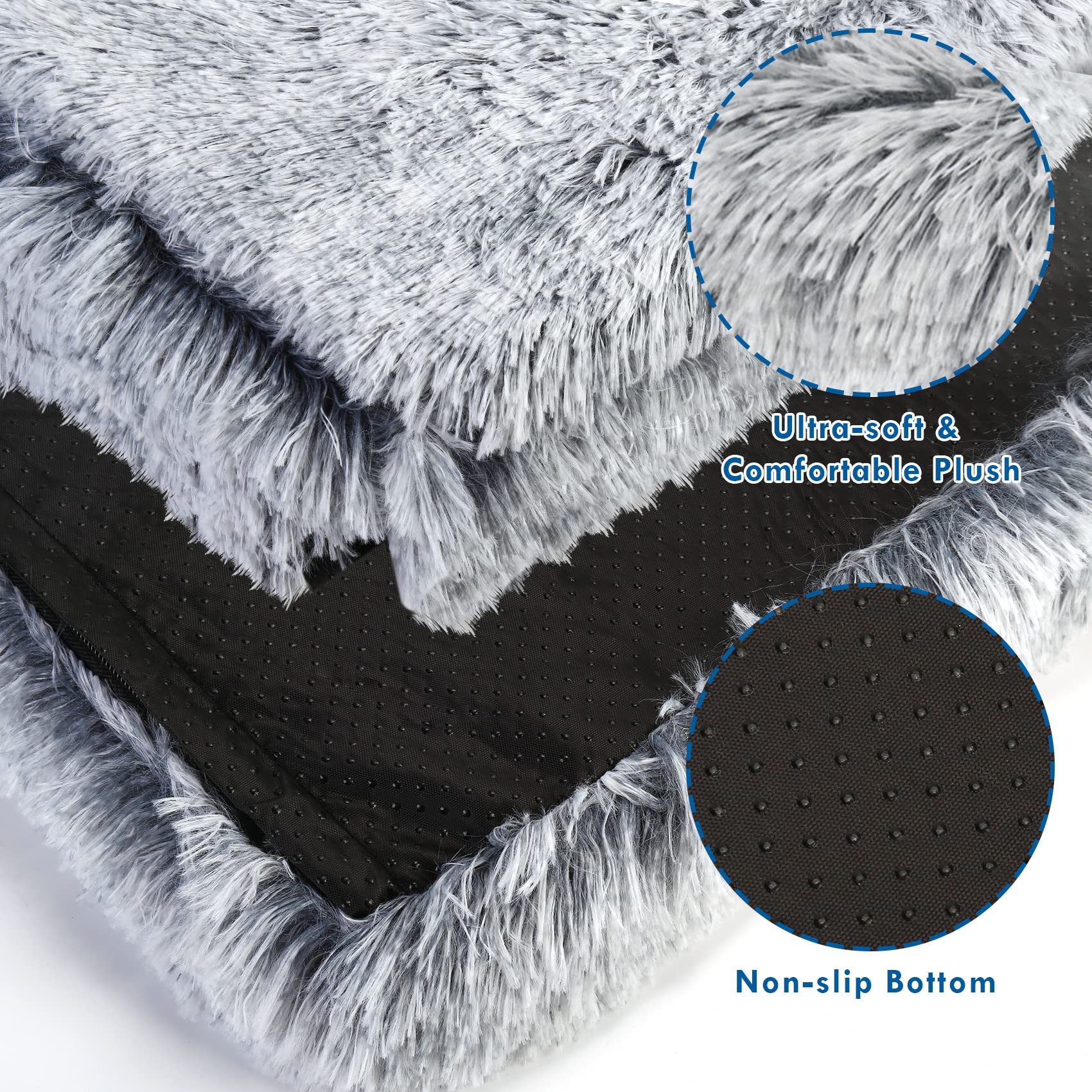 SSAWcasa orthopedic memory foam delivers joint support for small-to-medium pets.