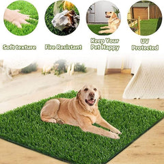 SSRIVER dog grass pad easy cleanup, quick rinse and dry.