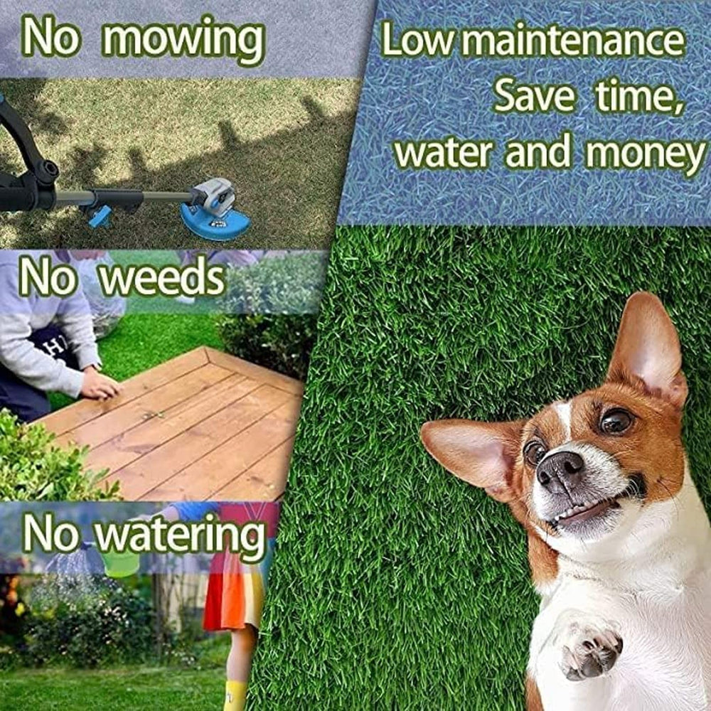 SSRIVER dog grass pad weather-resistant mat, long-lasting pet area.