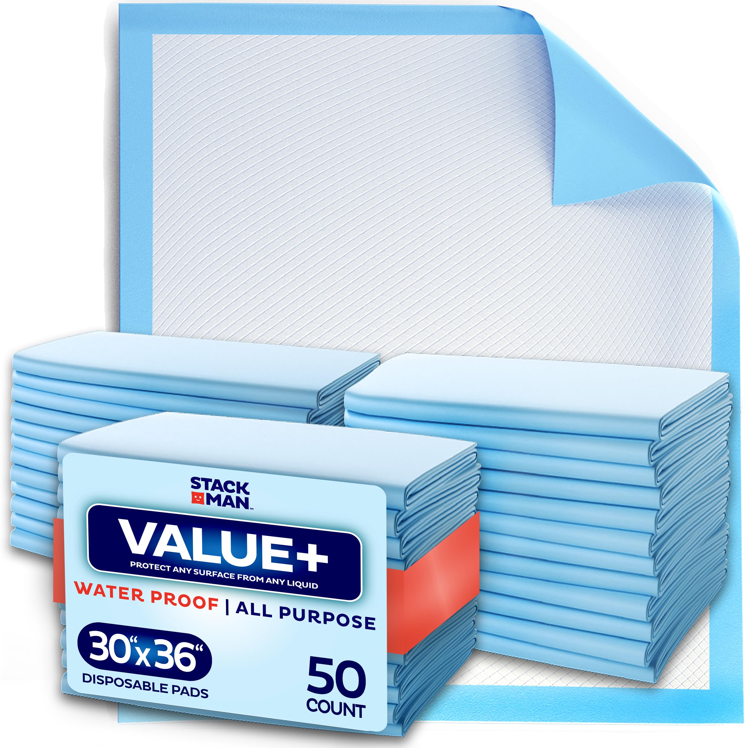 Stack Man Chucks Pad 30x36 bed protection for reliable bedding protection.