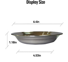 Stainless-Steel Cat Bowls dishwasher-safe image indicates easy cleanup after meals.