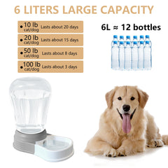 STALTWO 1.58-gallon capacity bowl showing clear water level for easy monitoring.