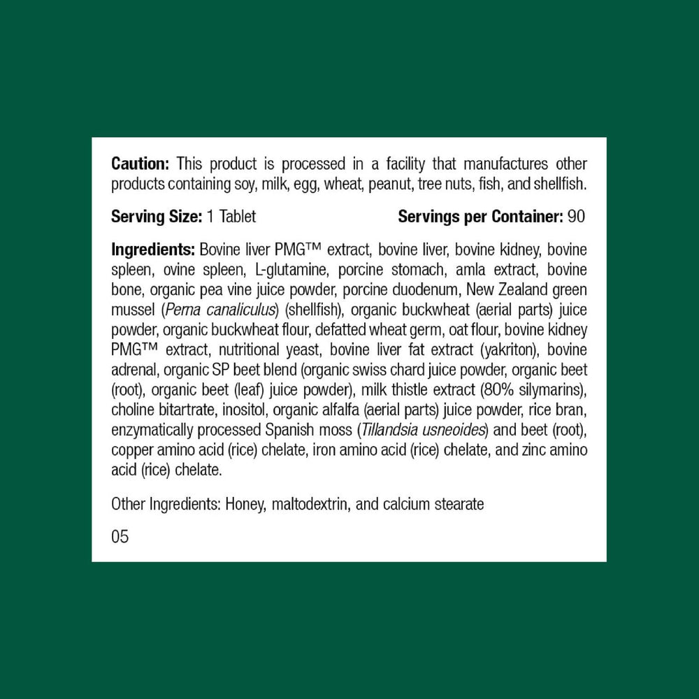 Standard Process cat hepatic circulation tablets illustrate improved hepatic blood flow support.