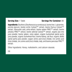 Standard Process Inc. immune tablets closeup showing nutrient-rich feline immune support