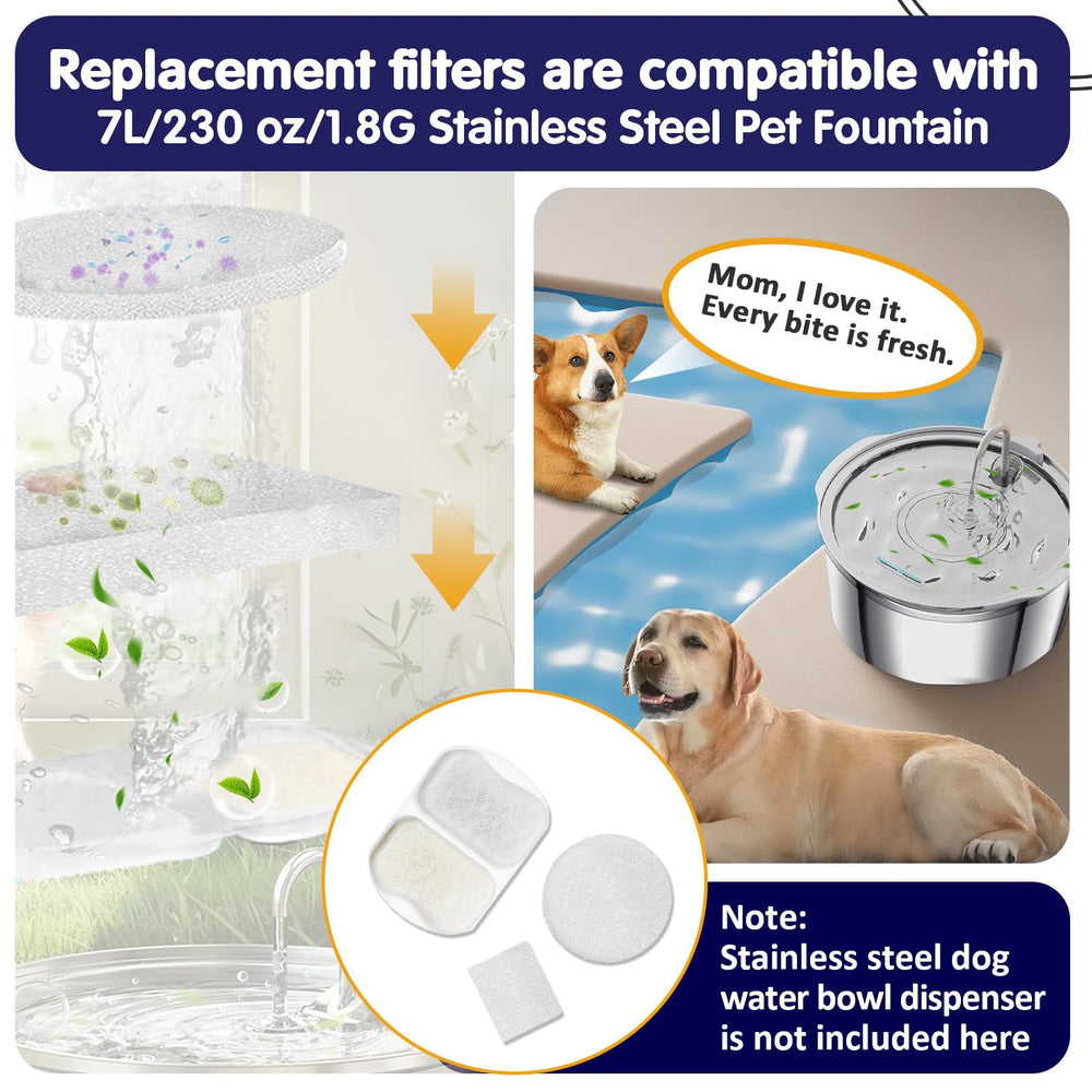 Standwme pre-filter sponge detail helps prevent clogs for smoother water flow