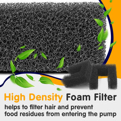 Standwme replacement every 1-2 weeks helps keep fountain water clean and inviting.