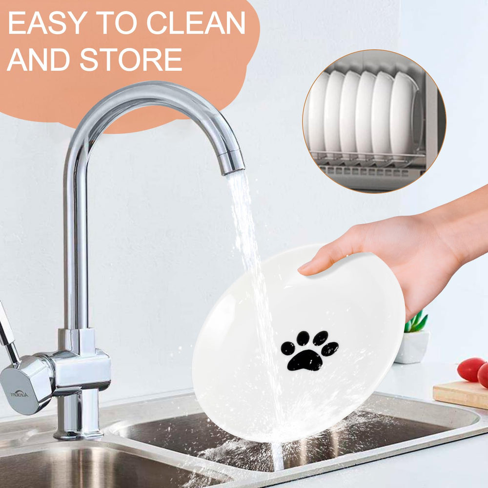 STAOVA bowls shown as dishwasher and microwave safe for cleanup