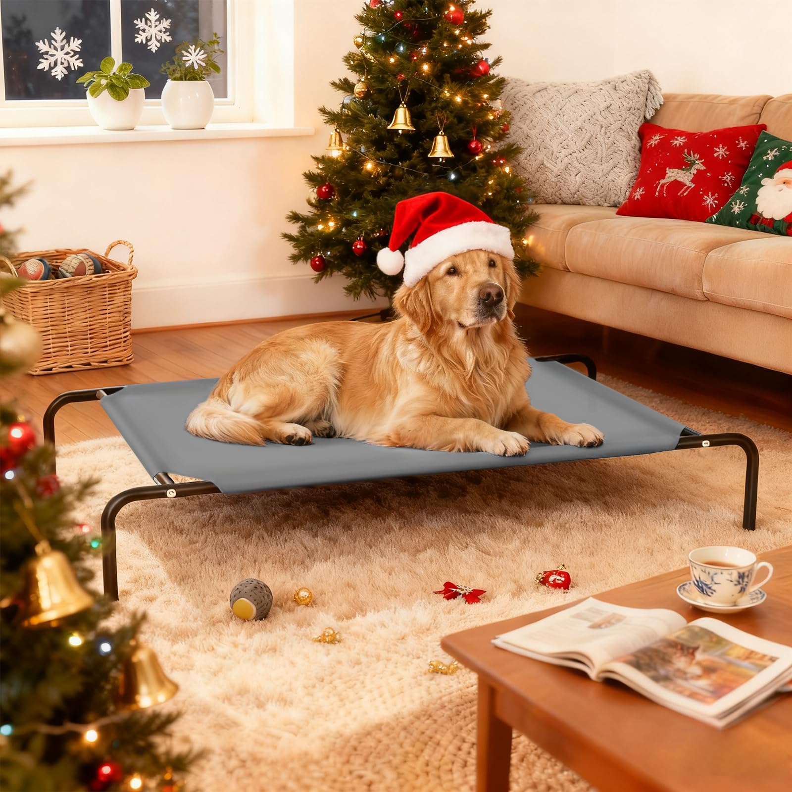 STARLATTA steel frame closeup highlights rust-proof construction and sturdy support