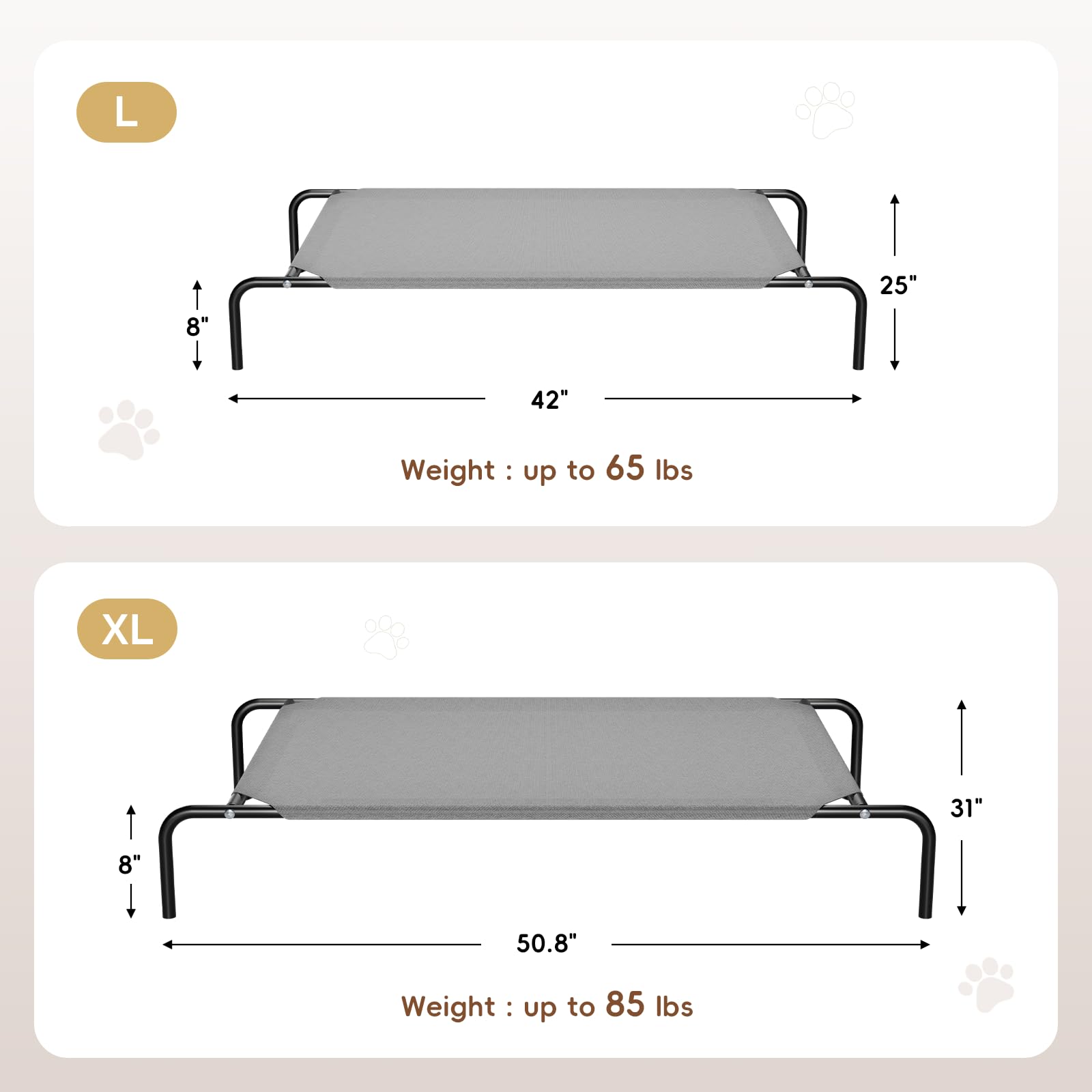 STARLATTA water-resistant mesh enables easy outdoor maintenance