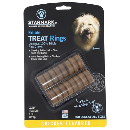 Starmark Edible Rings close up highlights digestible texture and savory aroma