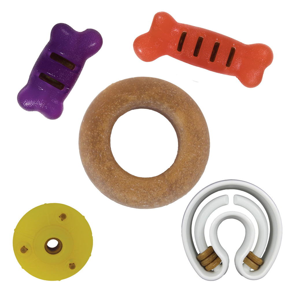 Starmark Edible Rings dog enjoyment playtime image captures wag ready chicken flavor appeal