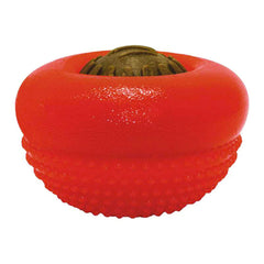 Starmark Everlasting Treat Bento Ball Toy—front view, engages tough chewers with treat rewards.