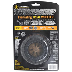 Starmark Everlasting Treat Wheeler grooved surface ready to hold treats for extended chews
