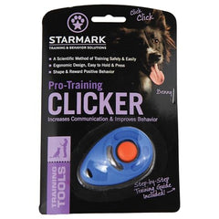 Starmark Pro-Training Clicker in stainless steel highlights rust-resistant durability for daily use