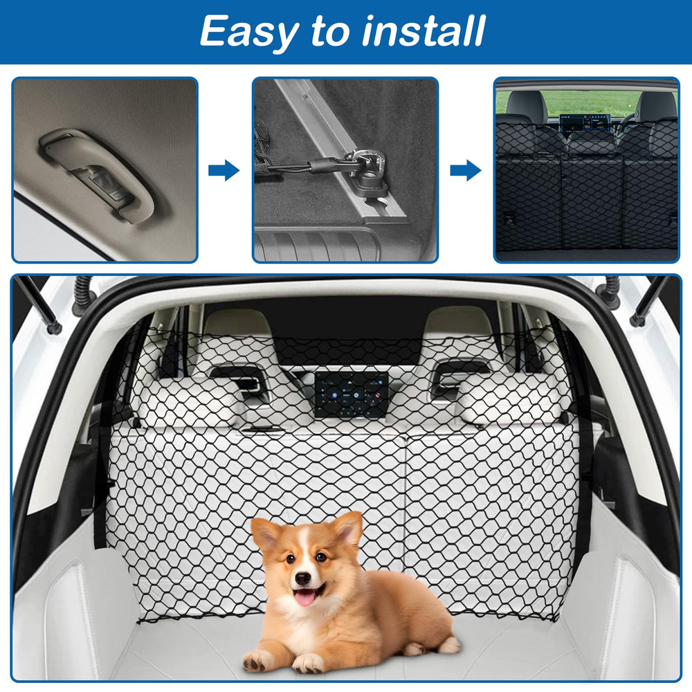 STARROAD-TIM pet isolation nets close-up highlighting durable mesh material.