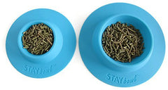 STAYbowl sky blue large 3/4 cup bowl for measured kibble or greens